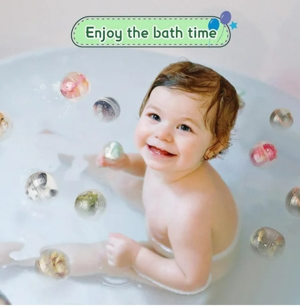 Kids Bath Bombs with Surprise Inside, 26pcs Bath Bombs with Toys and 1 Bear Towel Gift for Boys/Girls, Party Favors Bath Bombs for Christmas - Image 4